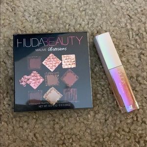 BRAND NEW HUDA BEAUTY Mauve + Mini Silk Balm 🌸